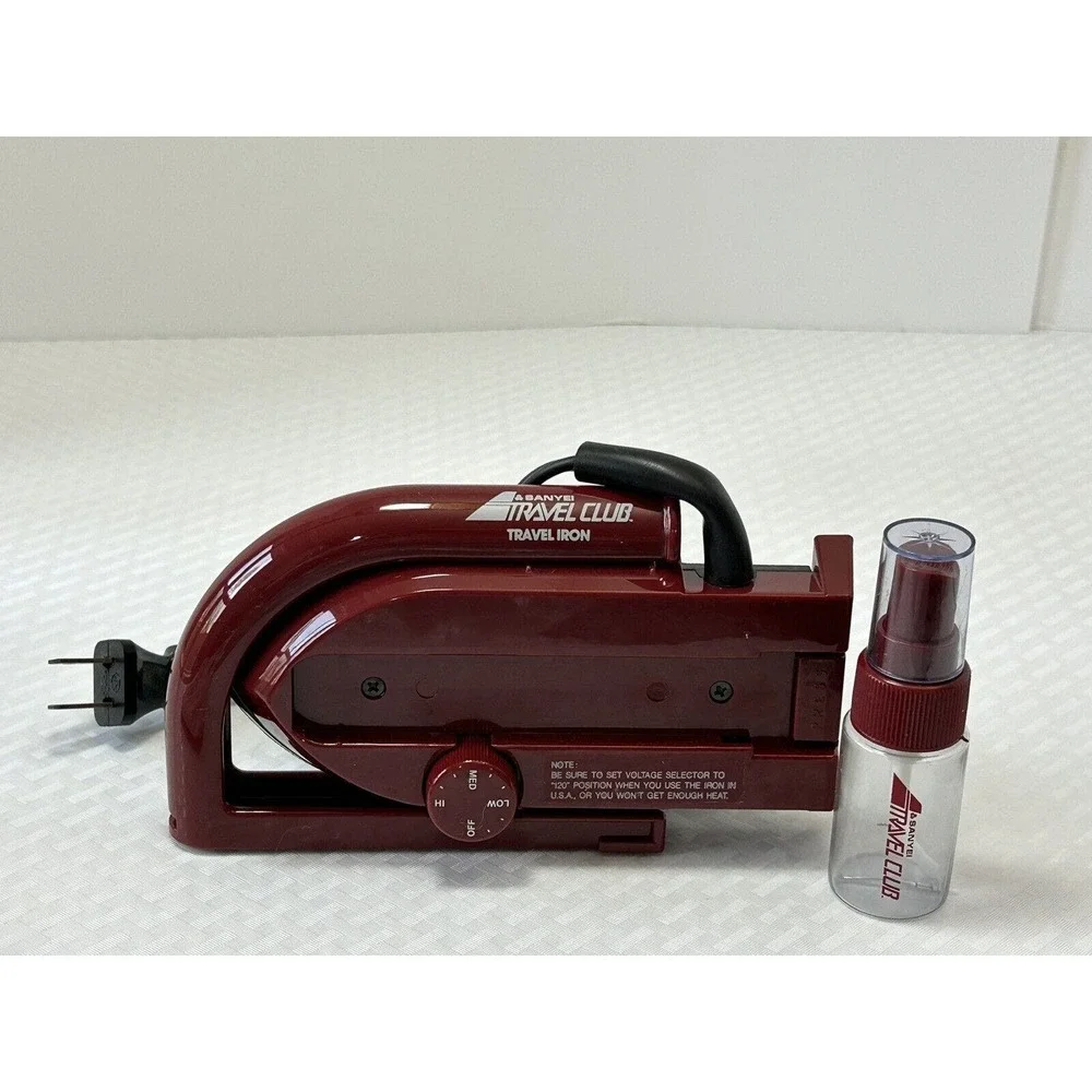 Sanyei Travel‎ Club Travel iron model PC-50: 120/240 V